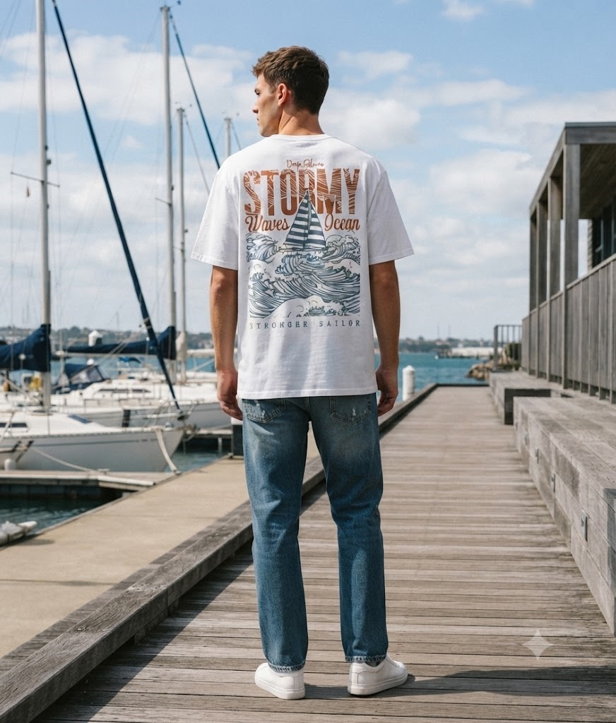 Men's T-Shirt Graphic Artwork - Image 2