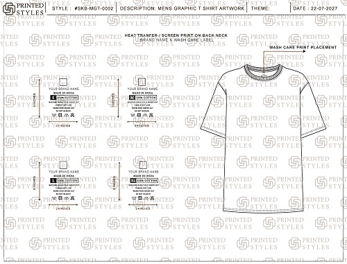 Men's T-Shirt Graphic Artwork - Image 4